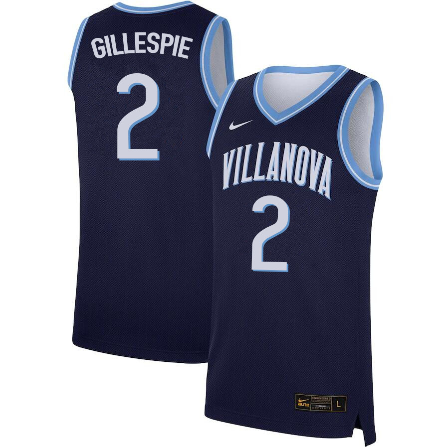 Men #2 Collin Gillespie Villanova Wildcats College Basketball Jerseys Sale-Navy - Click Image to Close